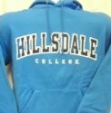 HOODED SWEATSHIRT - BLUE